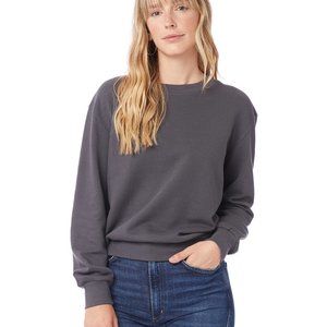 Alternative Apparel Dark Grey Terry Sweatshirt